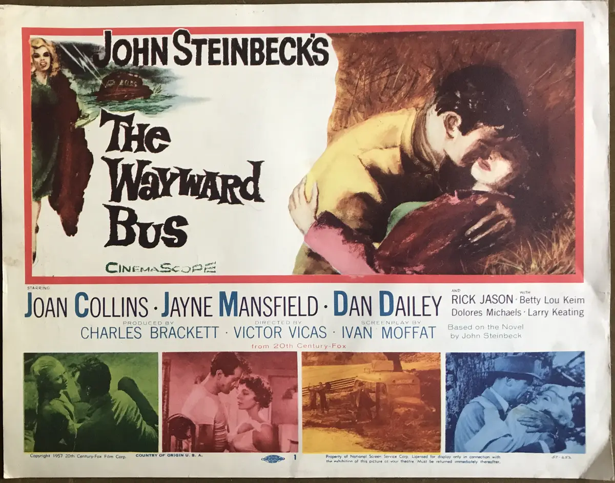 Wayward Bus Lobby Cards (4)