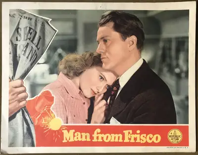 Man from Frisco Lobby Cards (5) image 1