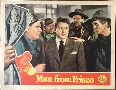 Man from Frisco Lobby Cards (5) image 4