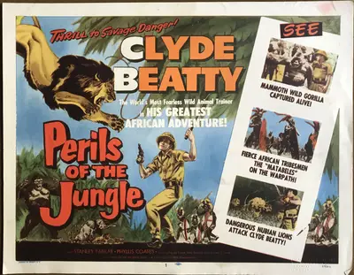 Perils of the Jungle Lobby Cards (5) image 1