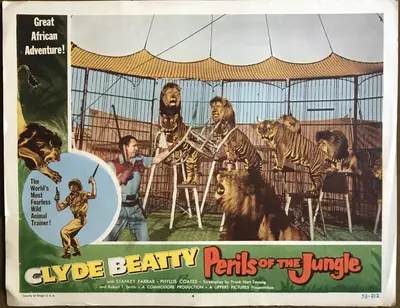 Perils of the Jungle Lobby Cards (5) image 2