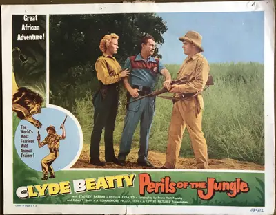 Perils of the Jungle Lobby Cards (5) image 3