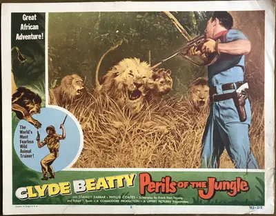 Perils of the Jungle Lobby Cards (5) image 4