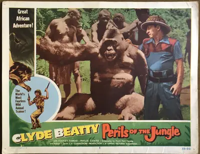 Perils of the Jungle Lobby Cards (5) image 5