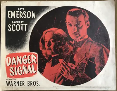 Danger Signal Lobby Cards (3) image 1