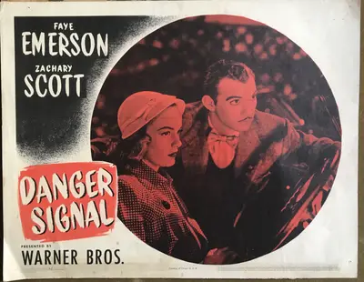 Danger Signal Lobby Cards (3) image 3