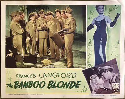 Bamboo Blonde Lobby Cards (4) image 3