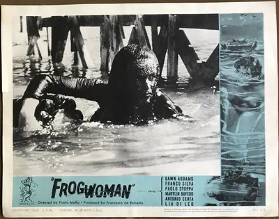Woman Who Came from the Sea AKA Frogwoman Lobby Cards (6) image 1