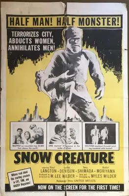 The Snow Creature One Sheet image 1