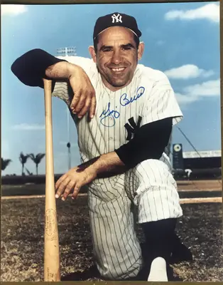 Yogi Berra Autographed Photo image 1