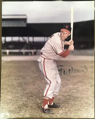 Stan Musial Autographed Photo image 1