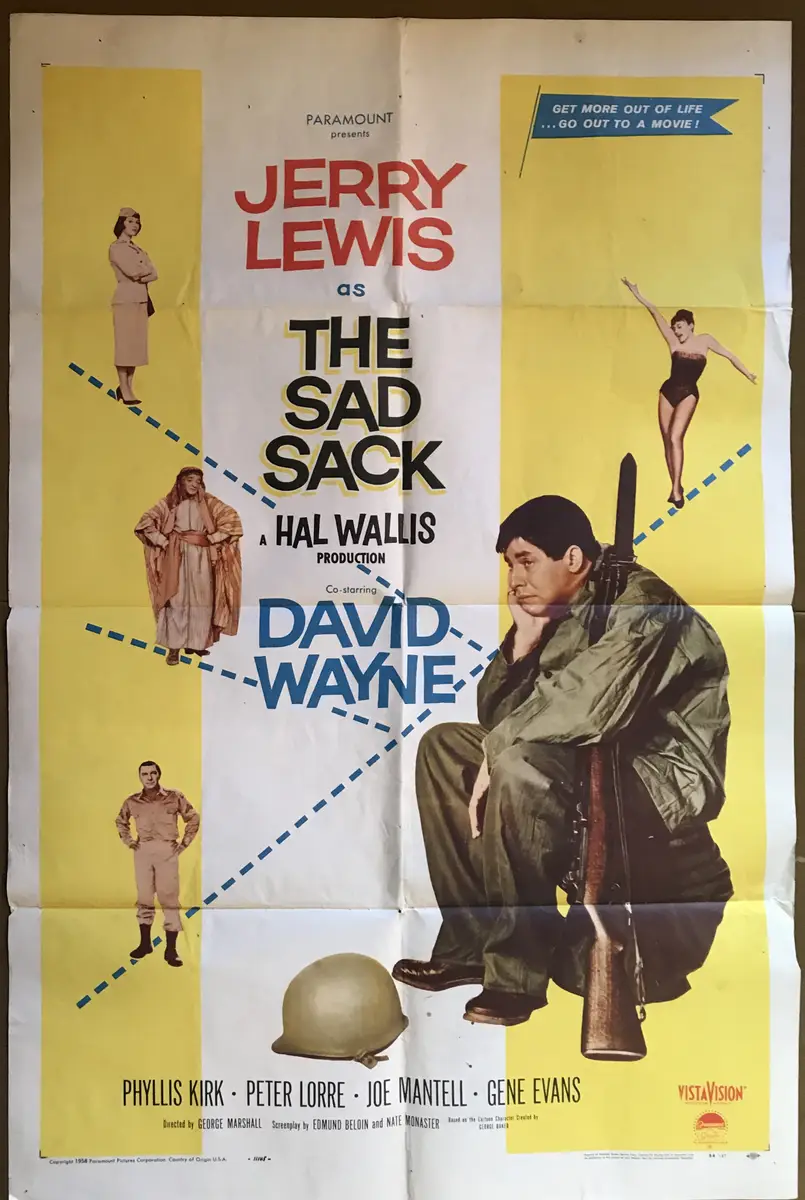 The Sad Sack One Sheet
