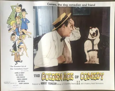 Golden Age of Comedy Lobby Card Set Of 8 image 5