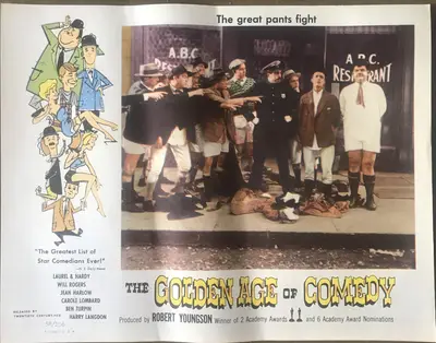 Golden Age of Comedy Lobby Card Set Of 8 image 8