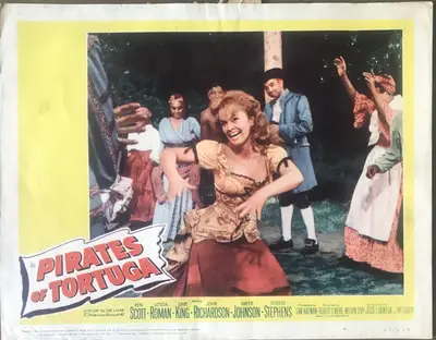 Pirates of Tortuga Lobby Card Set Of 8 image 4