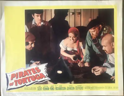 Pirates of Tortuga Lobby Card Set Of 8 image 7