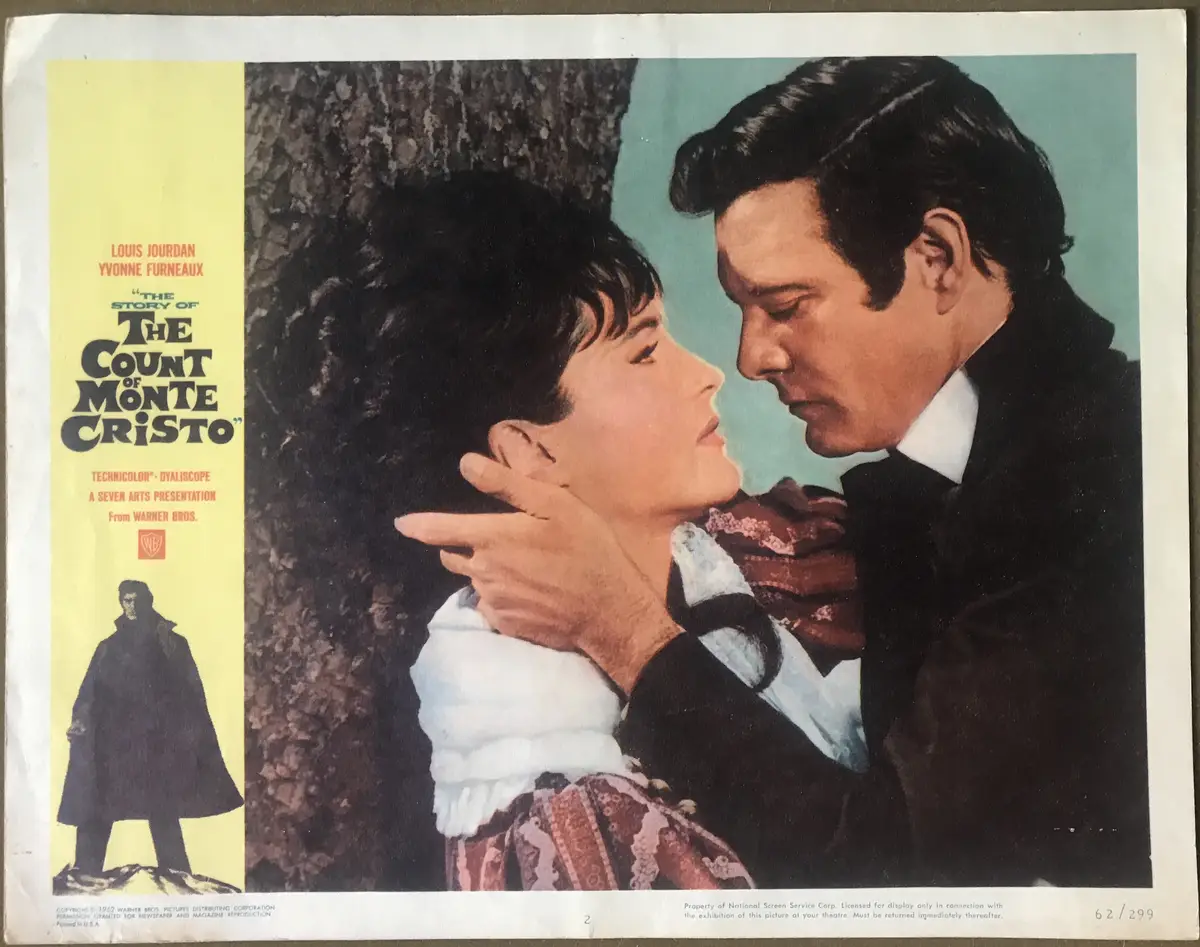 Count of Monte Cristo Lobby Card Set Of 8