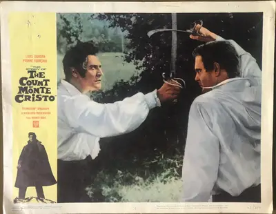 Count of Monte Cristo Lobby Card Set Of 8 image 4