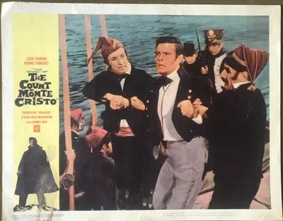 Count of Monte Cristo Lobby Card Set Of 8 image 6