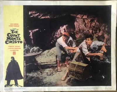Count of Monte Cristo Lobby Card Set Of 8 image 8