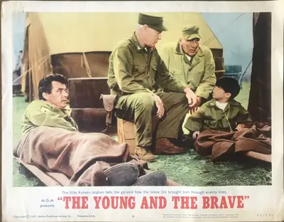 Young and the Brave Lobby Card Set Of 8 image 3