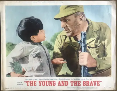 Young and the Brave Lobby Card Set Of 8 image 7