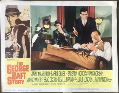 George Raft Story Lobby Card Set Of 8 image 2