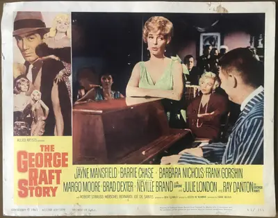 George Raft Story Lobby Card Set Of 8 image 3