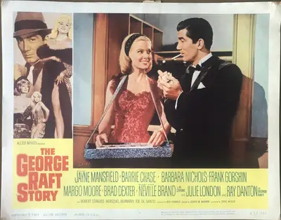 George Raft Story Lobby Card Set Of 8 image 4