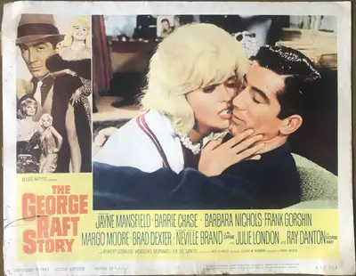 George Raft Story Lobby Card Set Of 8 image 6