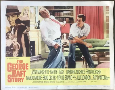 George Raft Story Lobby Card Set Of 8 image 8