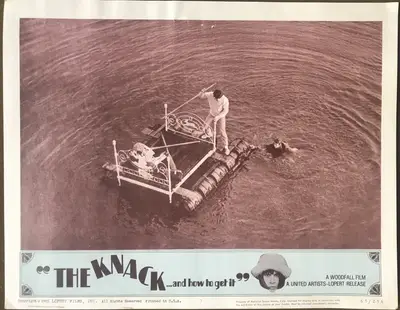 The Knack... and How to Get It Lobby Card Set Of 8 image 3