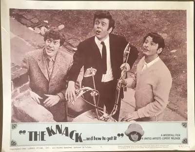 The Knack... and How to Get It Lobby Card Set Of 8 image 6
