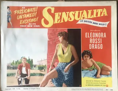 Sensualità Lobby Card Set Of 4 image 1