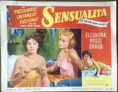Sensualità Lobby Card Set Of 4 image 4