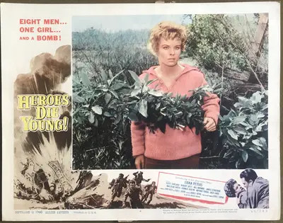 Heroes Die Young Lobby Card Set Of 8 image 4