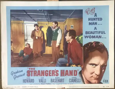 Stranger's Hand Lobby Card Set Of 4 image 1