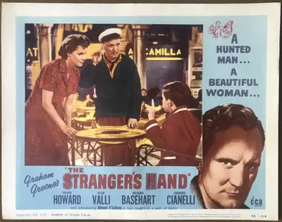 Stranger's Hand Lobby Card Set Of 4 image 2