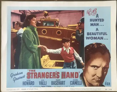 Stranger's Hand Lobby Card Set Of 4 image 3