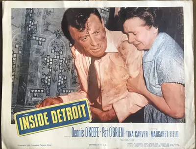 Inside Detroit Lobby Card Set Of 8 image 2