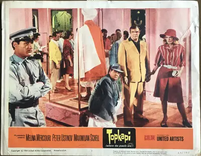 Topkapi Lobby Card Set Of 8 image 3