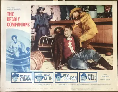 Deadly Companions Lobby Card Set Of 8 image 4