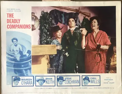 Deadly Companions Lobby Card Set Of 8 image 8