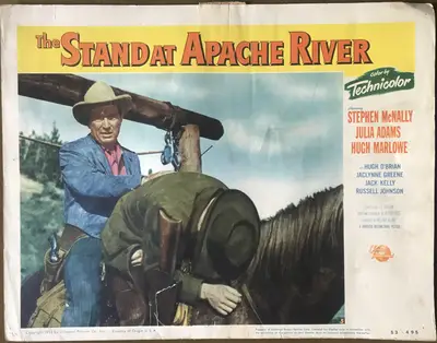 Stand at Apache River Lobby Card Set Of 8 image 4