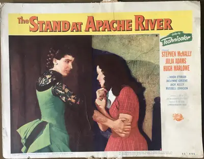 Stand at Apache River Lobby Card Set Of 8 image 5