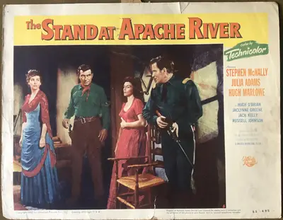 Stand at Apache River Lobby Card Set Of 8 image 7