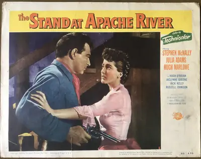 Stand at Apache River Lobby Card Set Of 8 image 8