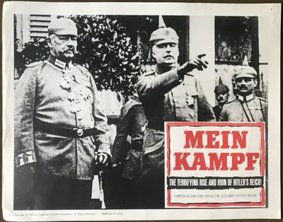 Mein Kampf Lobby Card Set Of 8 image 5