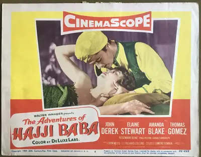 Adventures of Hajji Baba Lobby Card Set Of 8 image 8