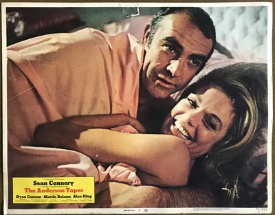 Anderson Tapes Lobby Card Set of 8 image 1